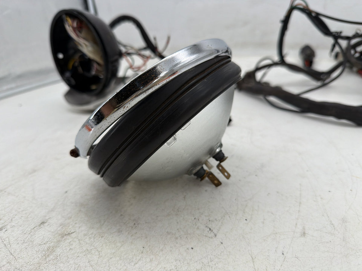 1991 Harley Sportster 883 XLH883 OEM Main Wire Wiring Harness Loom w/ Headlight