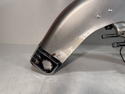 1984 - 1998 Harley-Davidson Touring Electra Glide Classic Front Wheel Fender Shell Panel w/ Bumper Rail Cushion Front