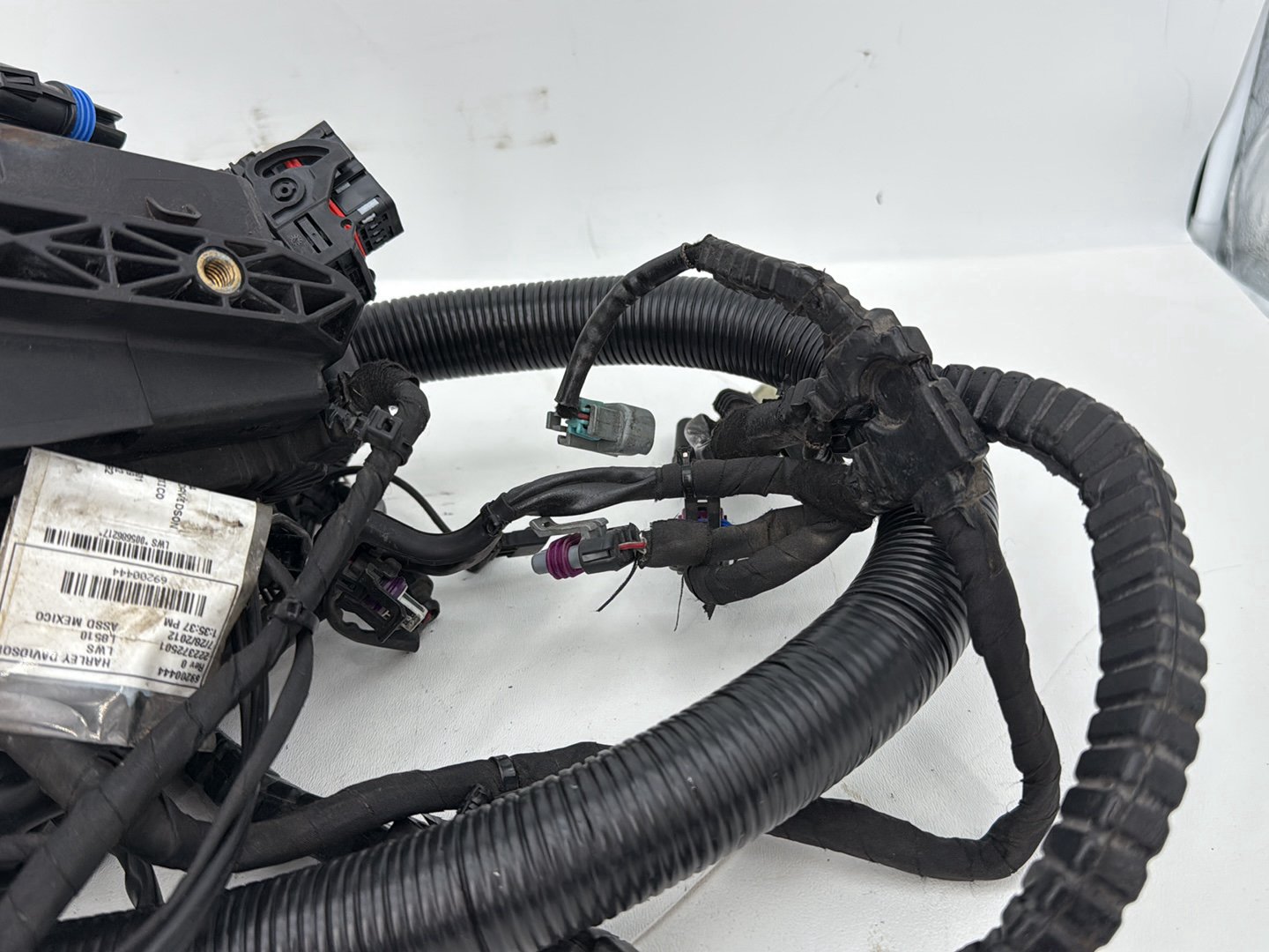 2007 - 2017 Harley-Davidson Dyna Wide Glide Main Wire Wiring Harness Loom NON-abs 71072-12A