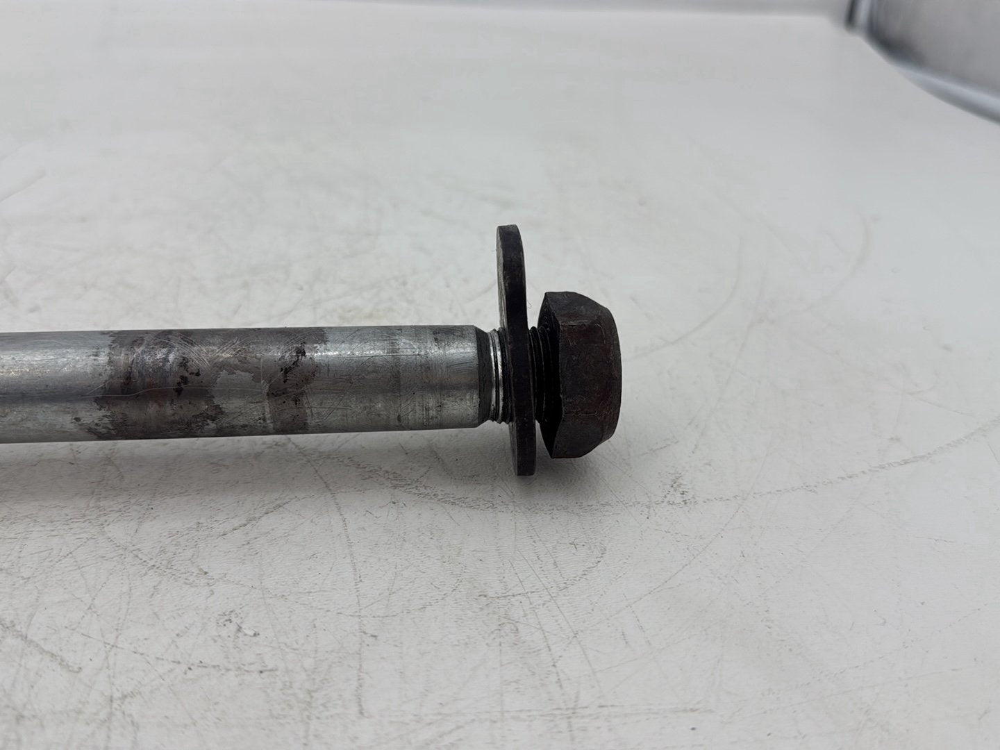 2007 Harley Touring FLHTCU Electra Glide Ultra OEM Rear Wheel Axle Bolt Shaft