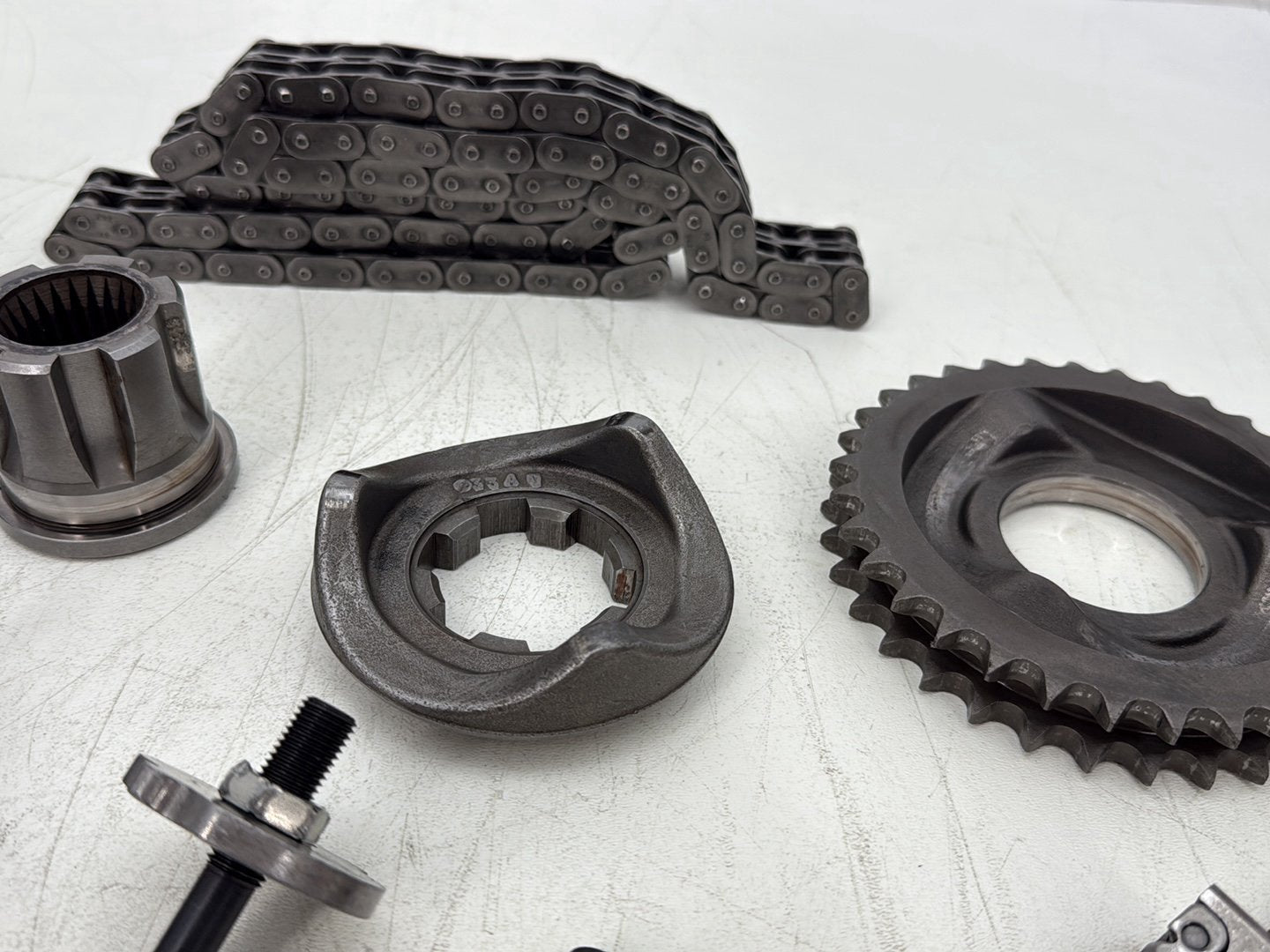 2011 Harley Softail FLSTFB Fat Boy OEM Clutch Basket Chain Tensioner Kit