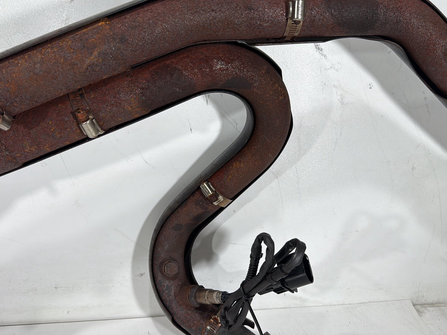 2011 Harley Softail FLSTFB Fat Boy OEM Exhaust Header Pipes Muffler