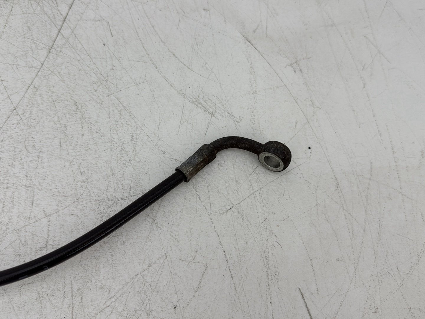 2008 Harley Dyna FXDL Low Rider Anniversary OEM Rear Brake Hose Line Pipe