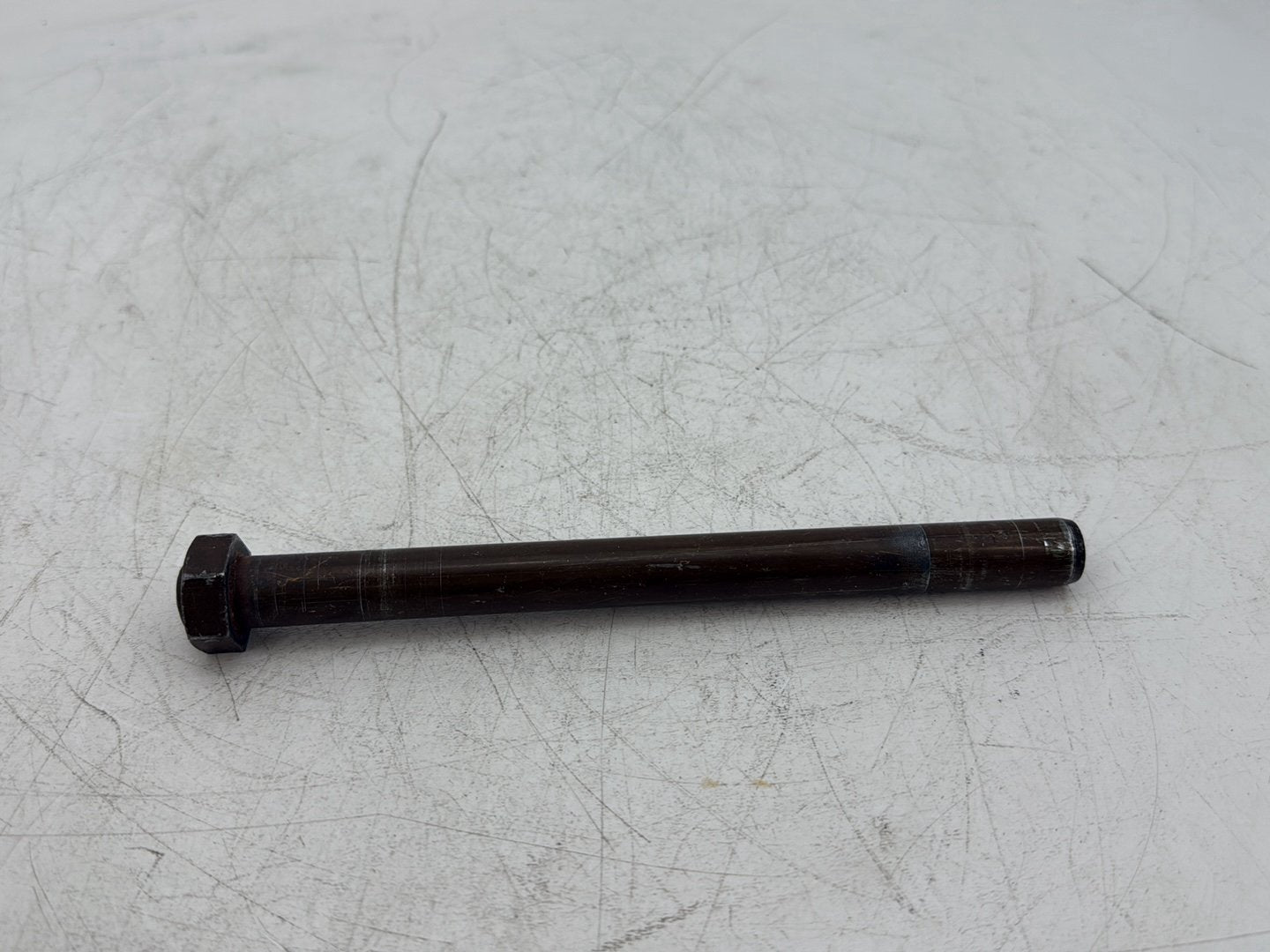 2005 Harley Dyna FXDWG Wide Glide OEM Rear Fork Swingarm Pivot Bolt Shaft