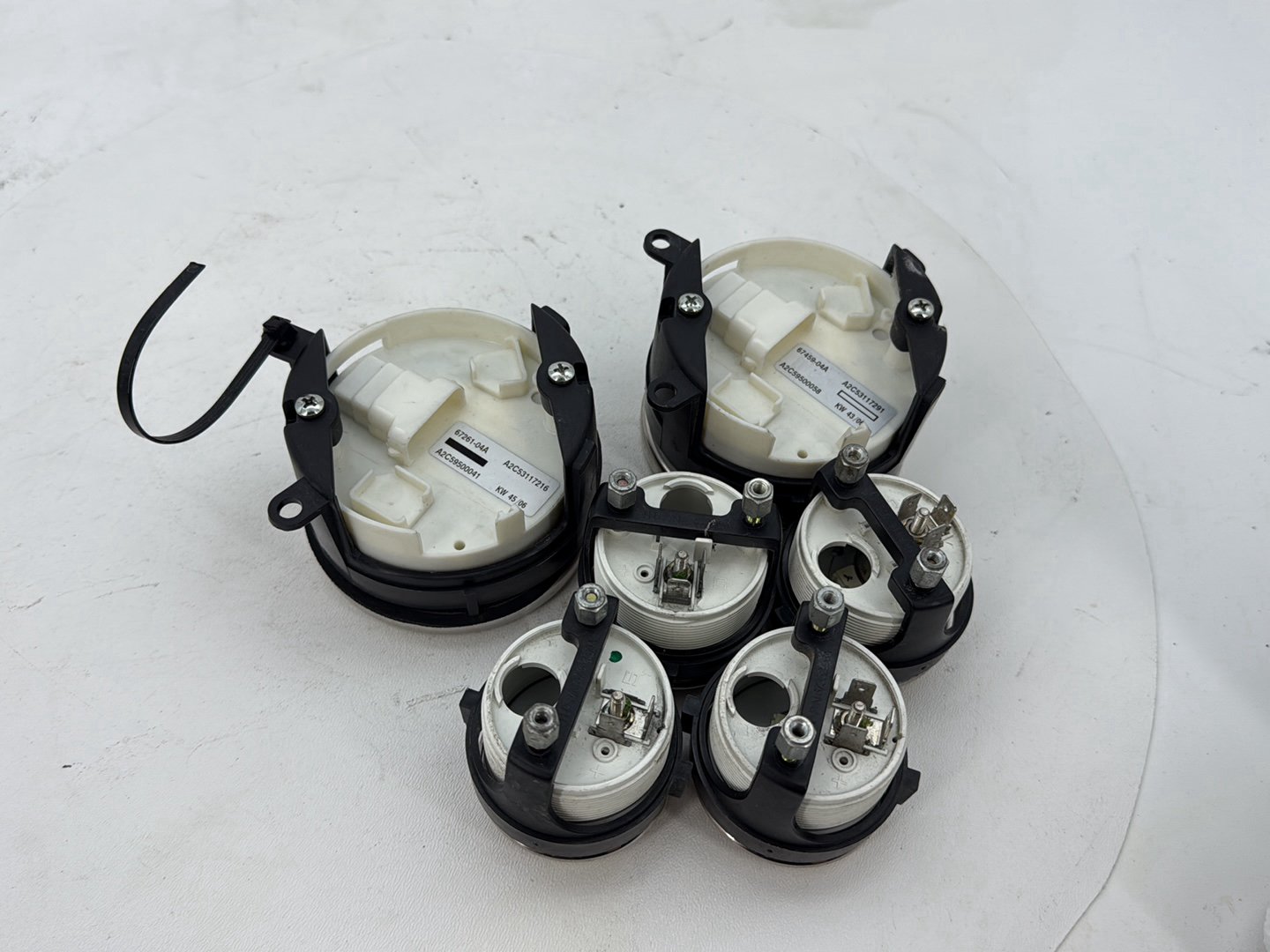 2007 Harley Street Glide Touring FLHX OEM Air Oil Volt Fuel Tacho Speedo Gauges