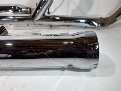 2008 Harley Touring Electra Glide Ultra OEM Exhaust Header Pipes Muffler COBRA