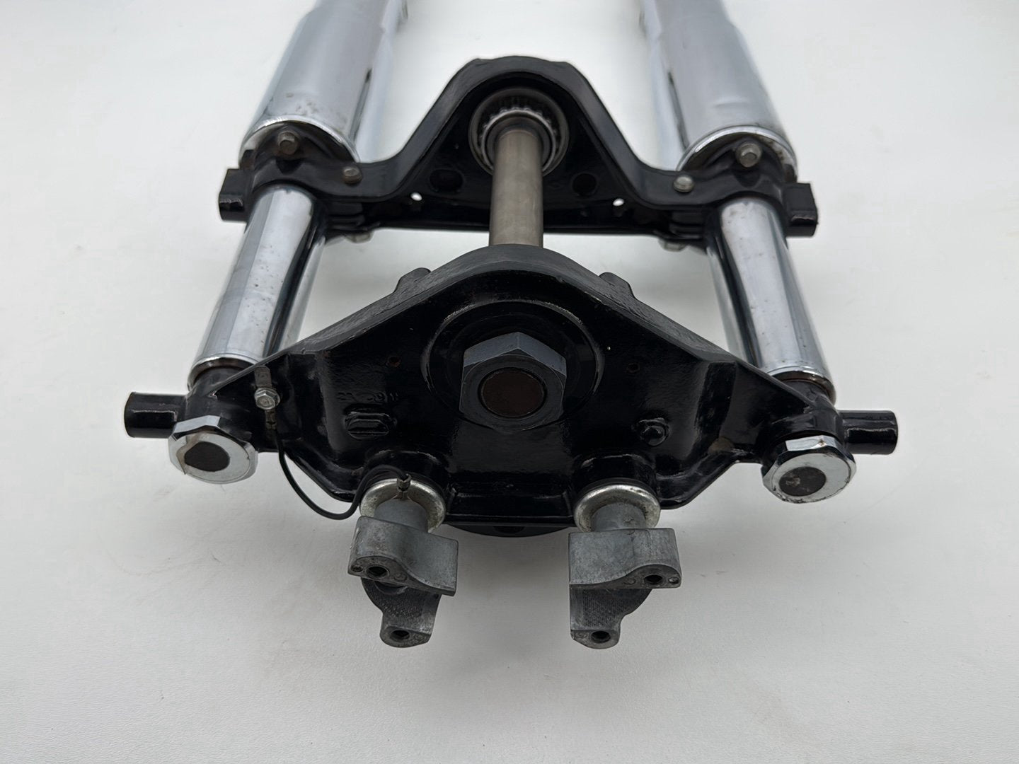 2013 Harley Street Glide Touring FLHX OEM Front Triple Tree Set & LH RH Fork Legs Sliders