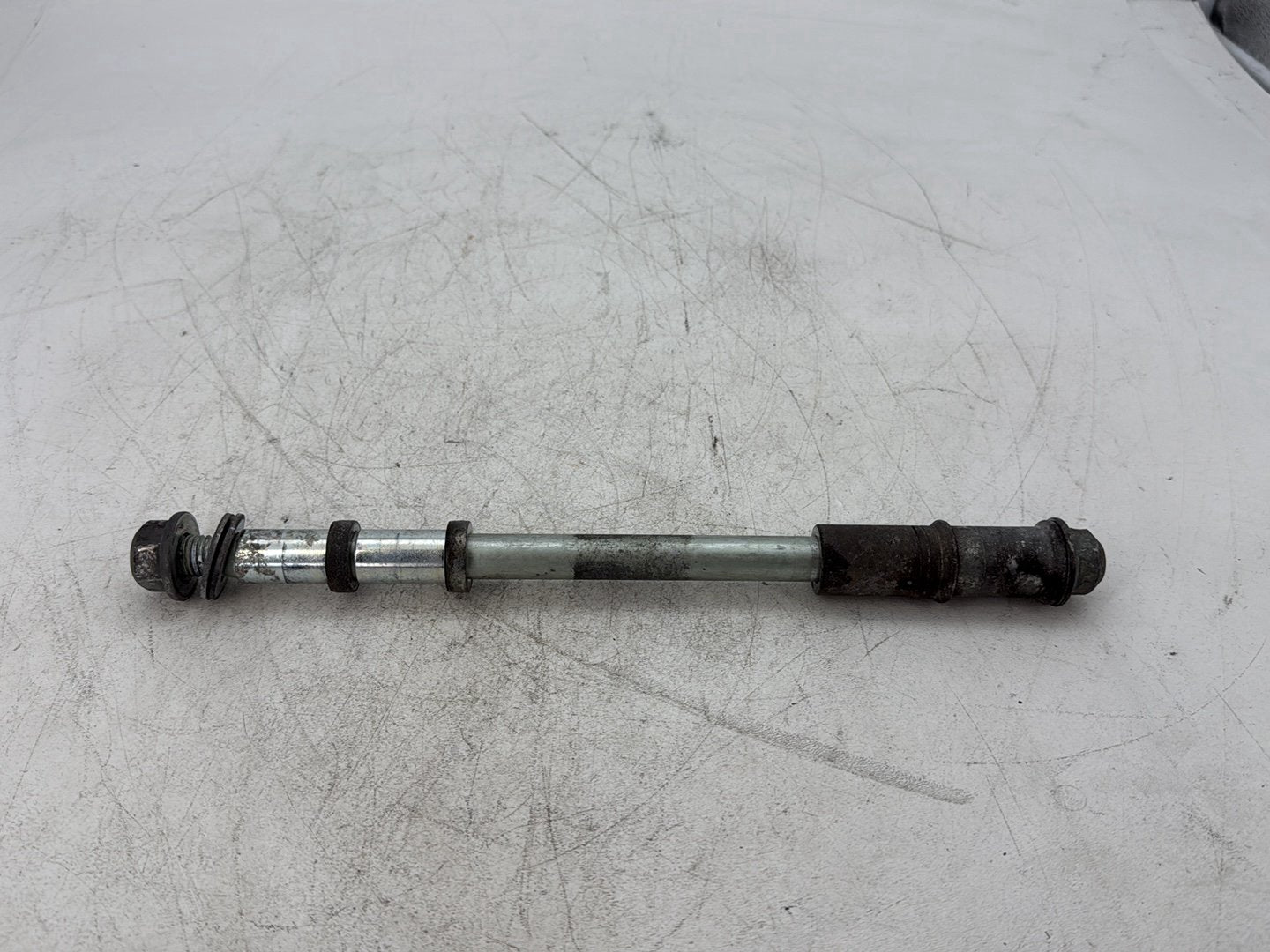 2013 Harley Heritage Softail Classic FLSTC OEM Rear Fork Swingarm Pivot Bolt Shaft