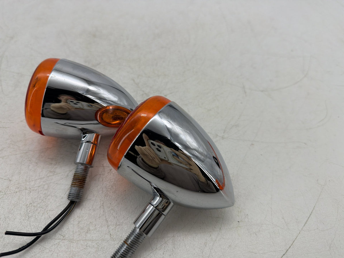 1991 Harley Sportster 883 XLH883 OEM Front Left Right Turn Signal Indicators