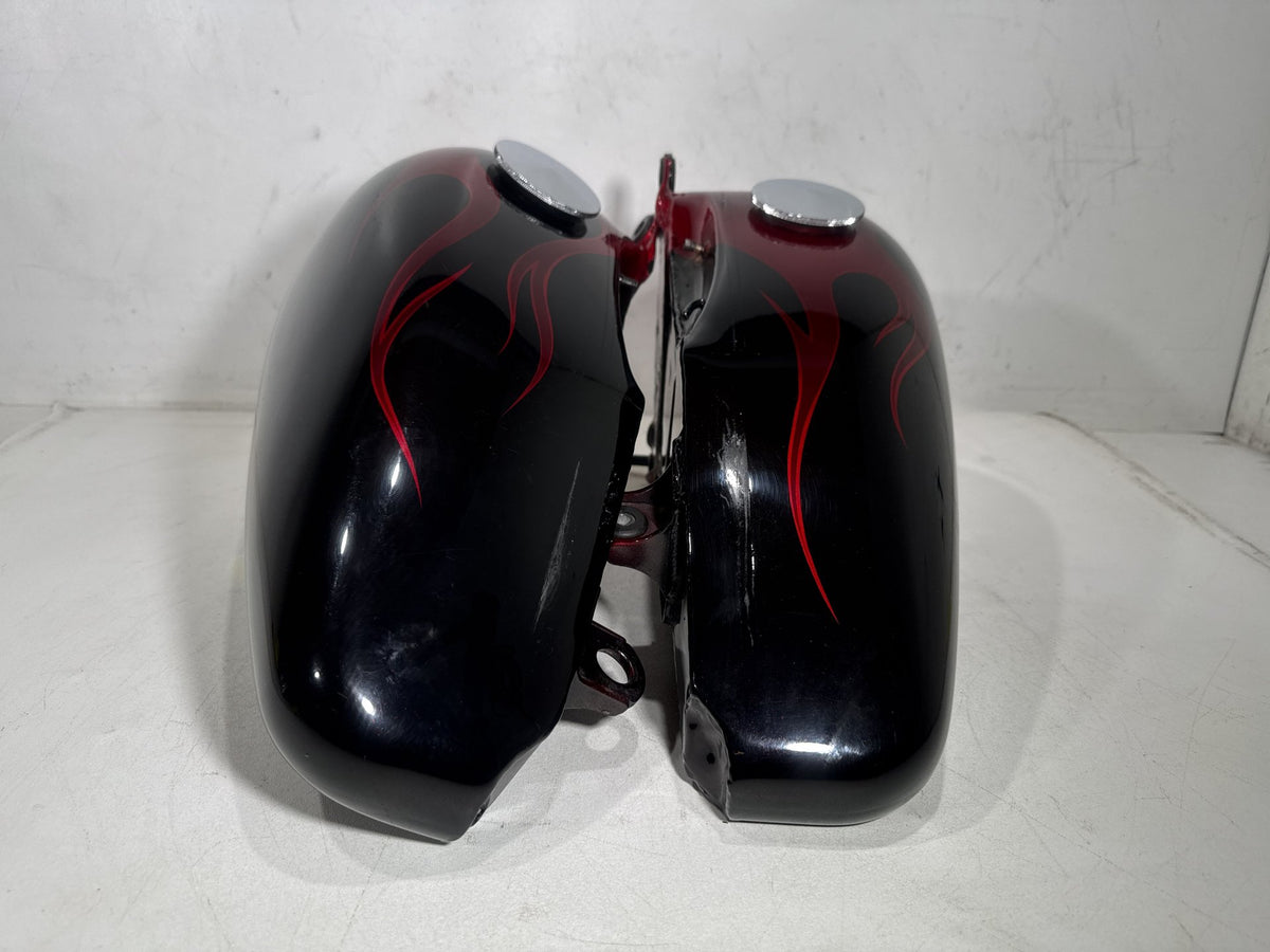 1994 Harley Softail Custom FXSTC OEM Left Right Fuel Gas Tank Gasoline Reservoir