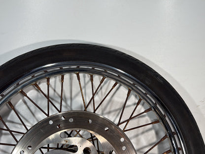 2005 Harley Dyna FXDWG Wide Glide OEM Front Wheel Rim Tire Spoked