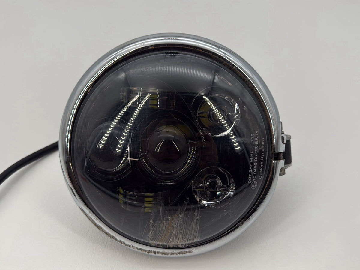 2006 Harley Dyna FXDBI Street Bob OEM Headlight Headlamp Head Lamp Light LED