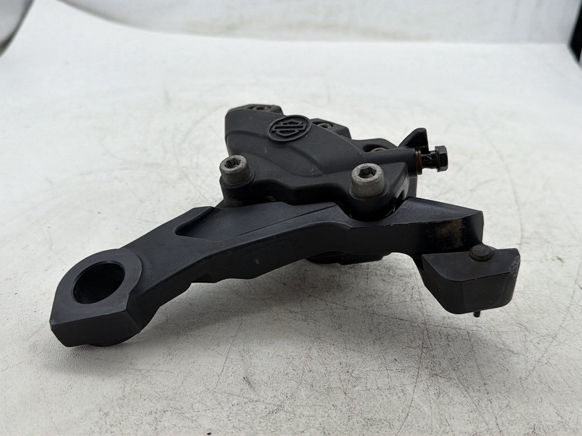 2010 Harley Electra Glide Touring FLHTCU OEM Rear Back Brake Caliper w/ Bracket