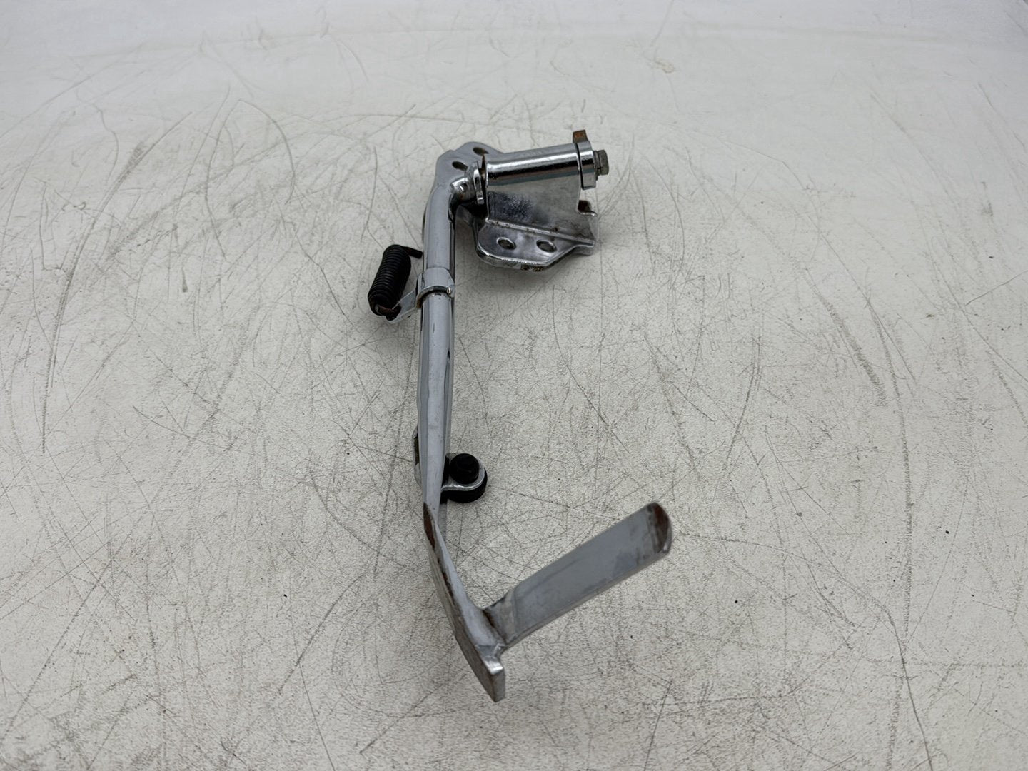 2011 Harley Street Glide Touring FLHX OEM Left Side Jiffy Kick Stand & Spring
