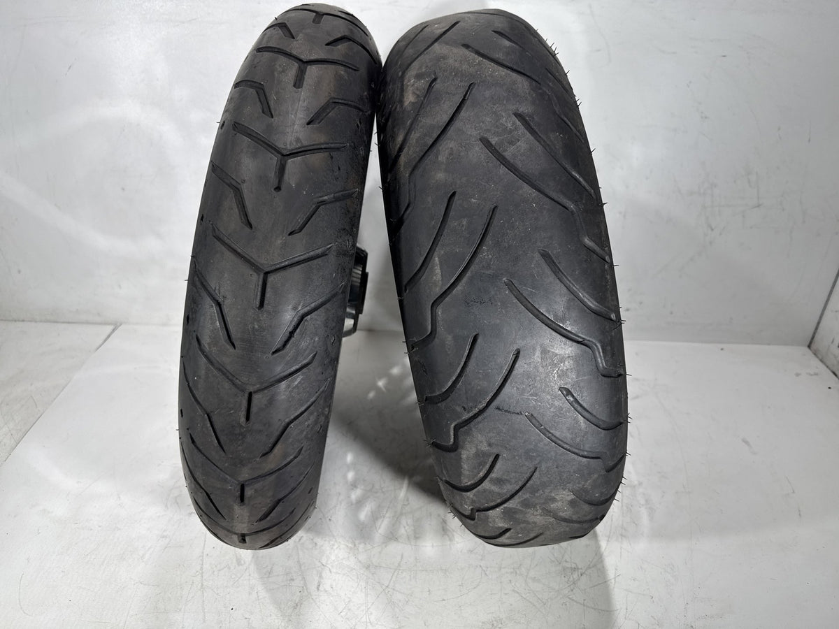2012 Harley Electra Glide Touring Ultra OEM Front & Rear Wheel Rim Tire 16" 17"