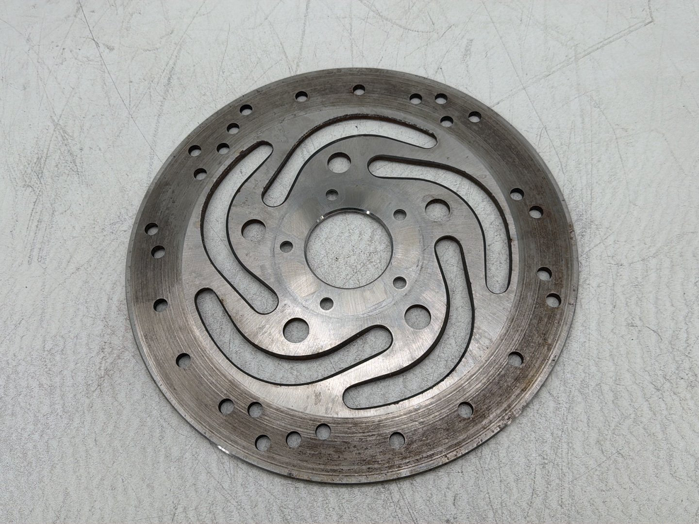 2011 Harley Heritage Softail Classic FLSTC OEM Front Brake 1 Rotor Disc
