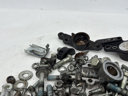 2007 - 2012 Harley-Davidson Touring Electra Glide Ultra Hardware Bolts Nuts & Brackets w/ Left Right Swingarm Fork Brackets