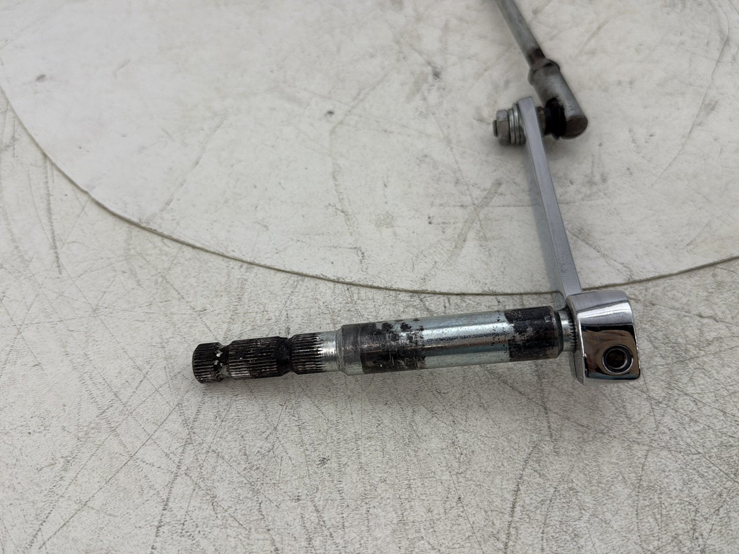1998 Harley Touring FLHTCUI Electra Glide Ultra OEM Gear Shifter Lever w/ Rod linkage