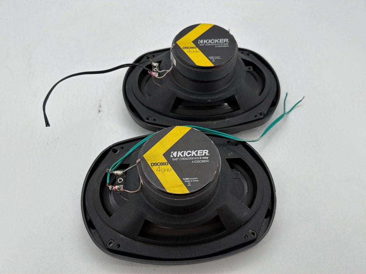 1997 Harley Road King Touring FLHR Left Right Sound Audio Speakers Kicker DSC693