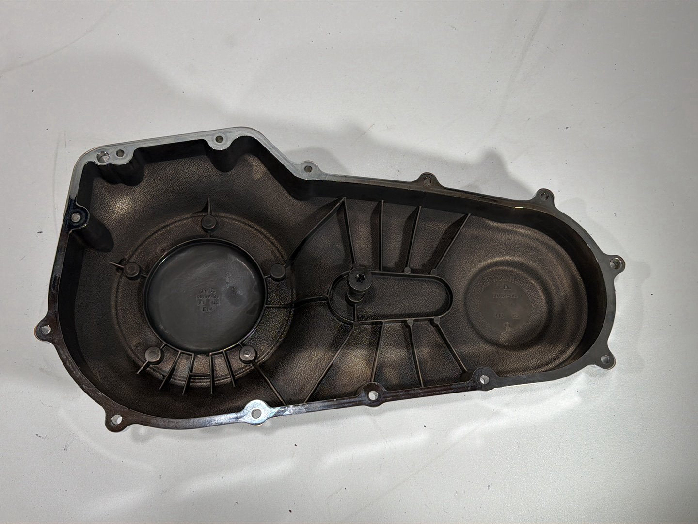 2011 Harley Heritage Softail Classic FLSTC OEM Outer Primary Clutch Cover