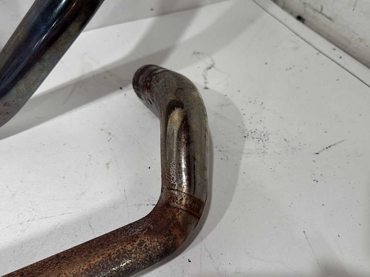 2009 Harley Road King Touring Police OEM Exhaust Header Pipes Muffler