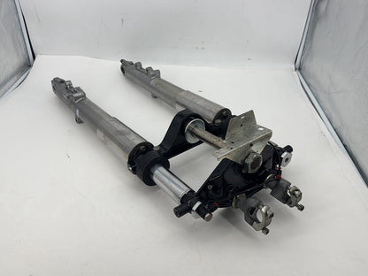 1999 - 2006 Harley-Davidson Touring Electra Glide Classic Front Triple Tree Set & LH RH Fork Legs Sliders  	45446-87A