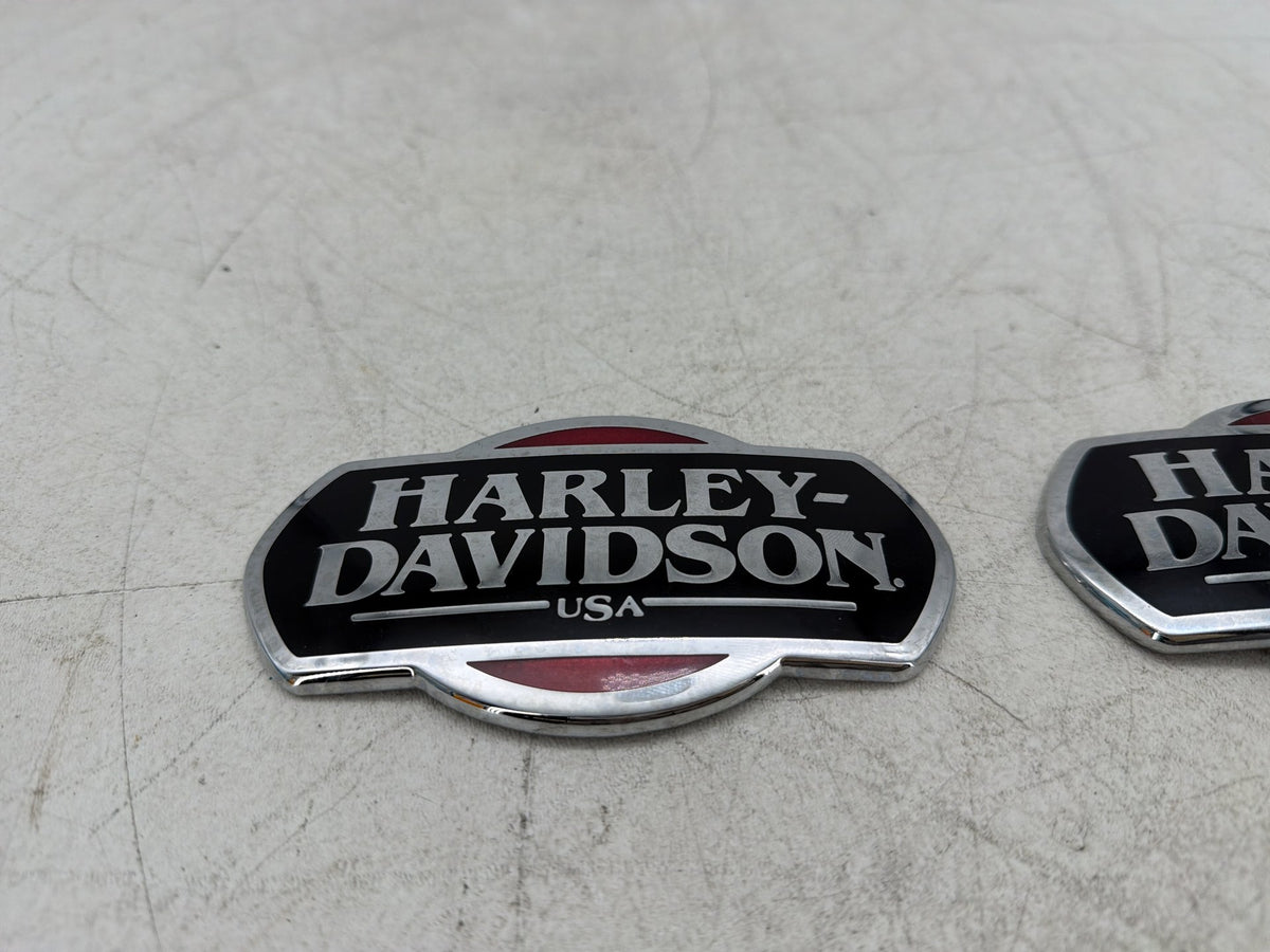 2013 Harley Electra Glide Touring FLHTCU OEM Fuel Tank Badges Trim Logo Sticker