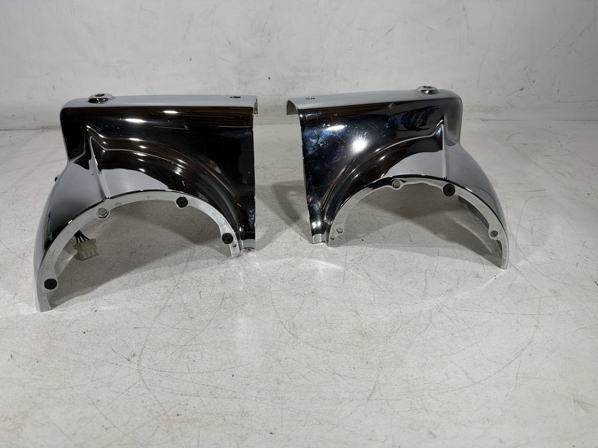 1997 Harley Road King Touring FLHR OEM Left & Right Headlamp Nacelle Covers