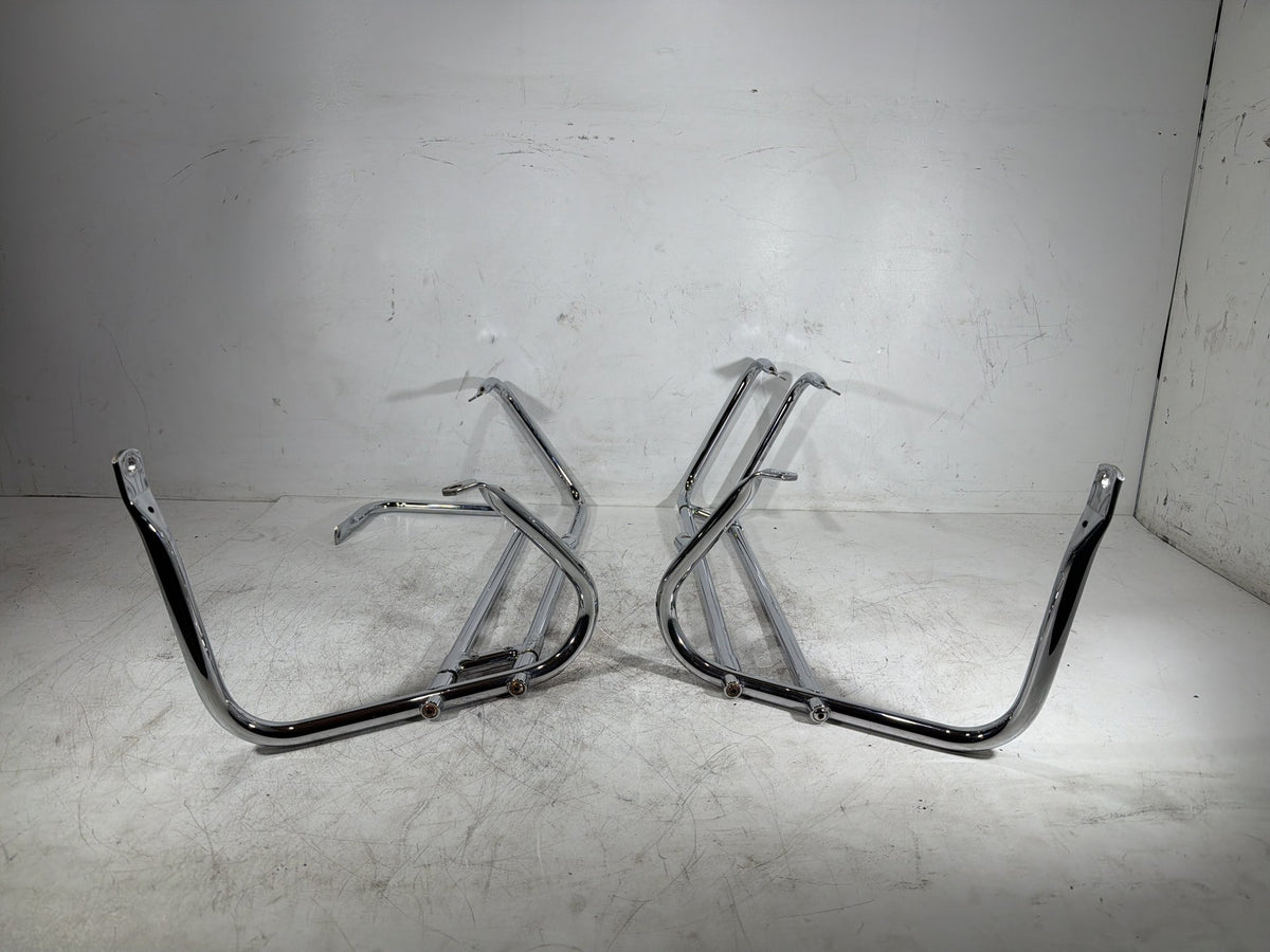2006 Harley Electra Glide Touring Classic OEM Rear Left Right Saddlebag Guard Rails Bar