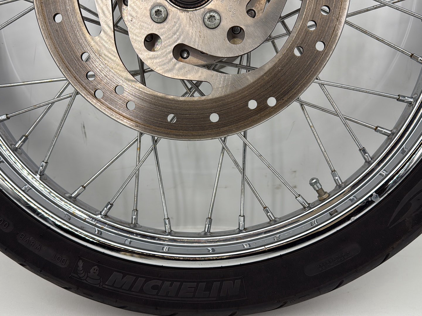 2004 - 2013 Harley-Davidson Sportster 883 Custom Front Wheel Rim Tire Spoked 44610-05