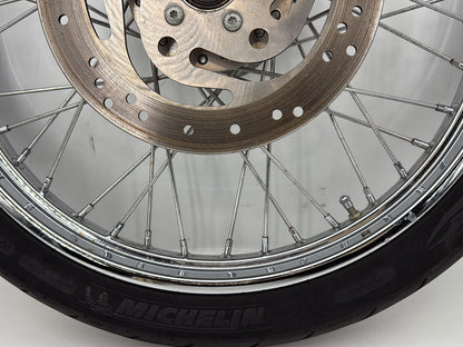 2004 - 2013 Harley-Davidson Sportster 883 Custom Front Wheel Rim Tire Spoked 44610-05