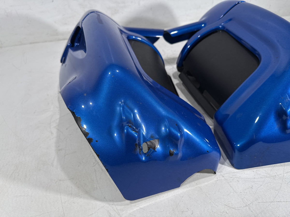 07 Harley Electra Glide Touring CVO Eagle Left & Right Lower Fairing Cowl Covers