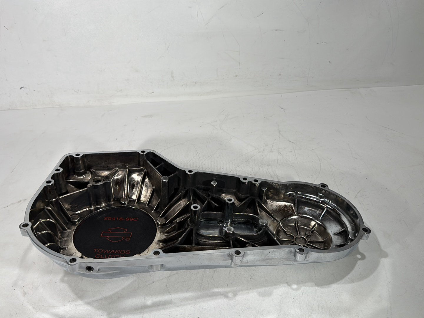 2000 Harley Dyna FXDWG Wide Glide OEM Outer Primary Clutch Cover