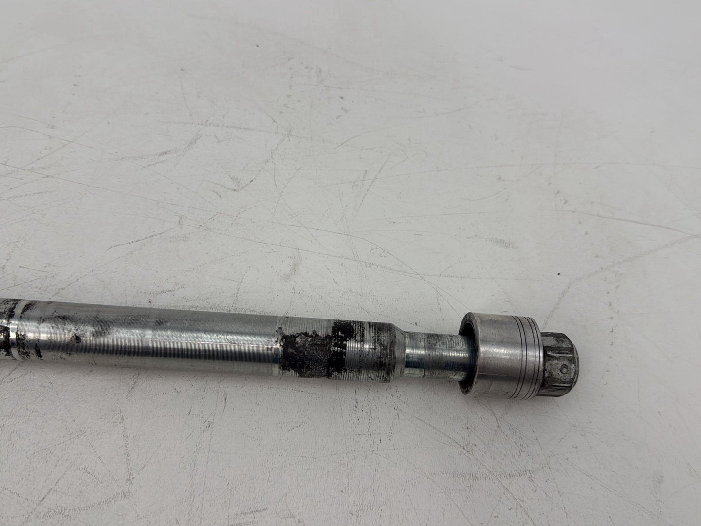 2015 Harley Touring FLHXS Street Glide OEM Front Wheel Axle Bolt Shaft