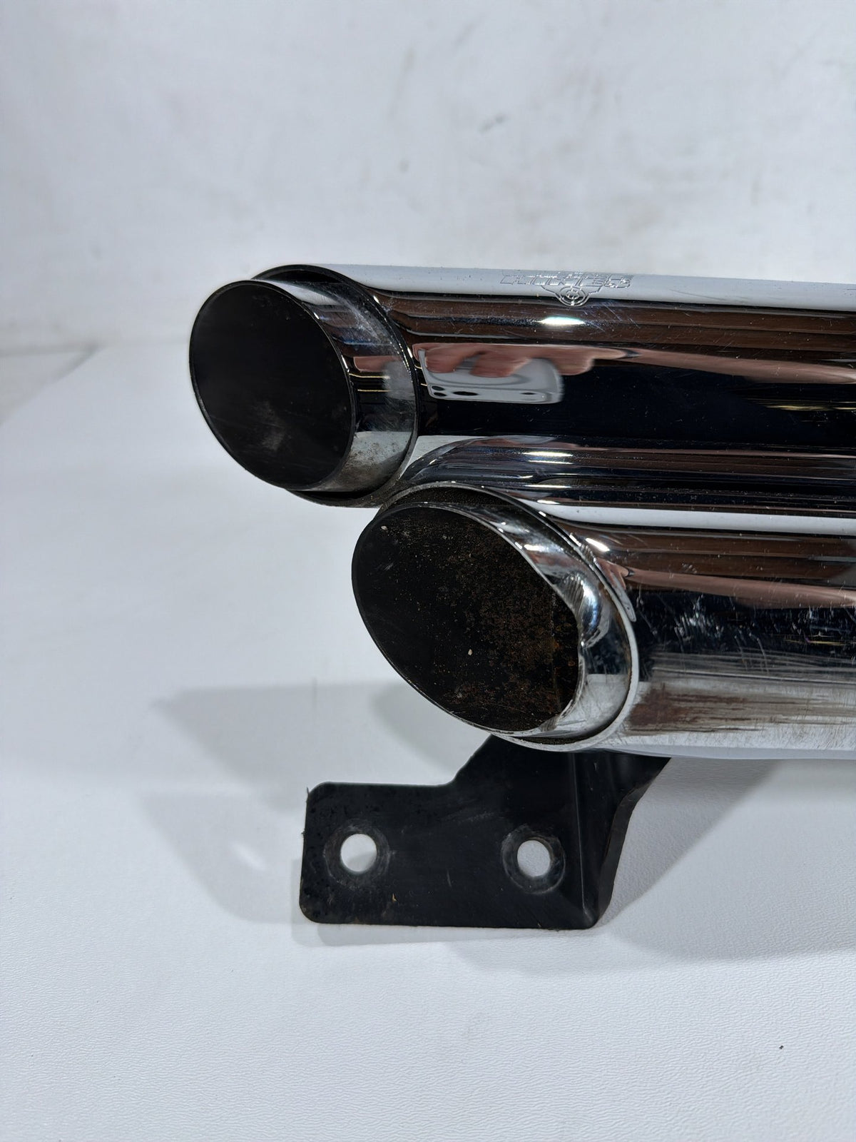 2008 Harley Softail Custom FXSTC OEM Exhaust Header Pipes Vance & Hines