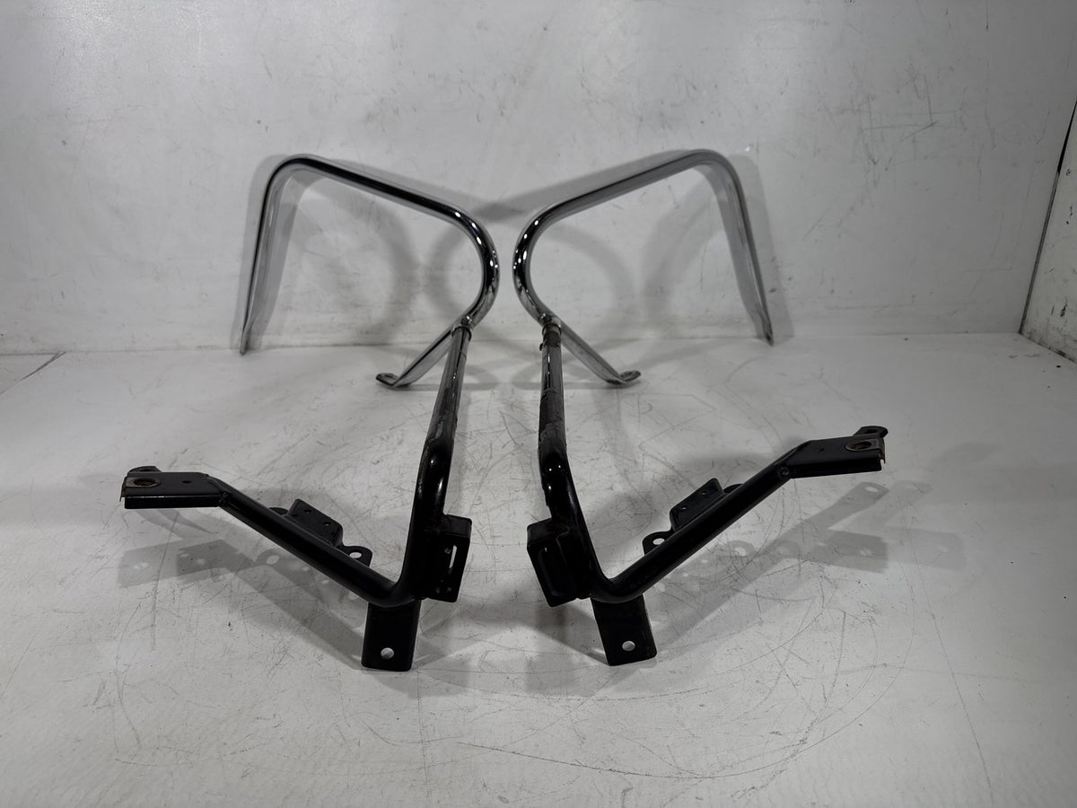2012 Harley Electra Touring Ultra OEM Rear Left Right Saddlebag Guard Rails Bar