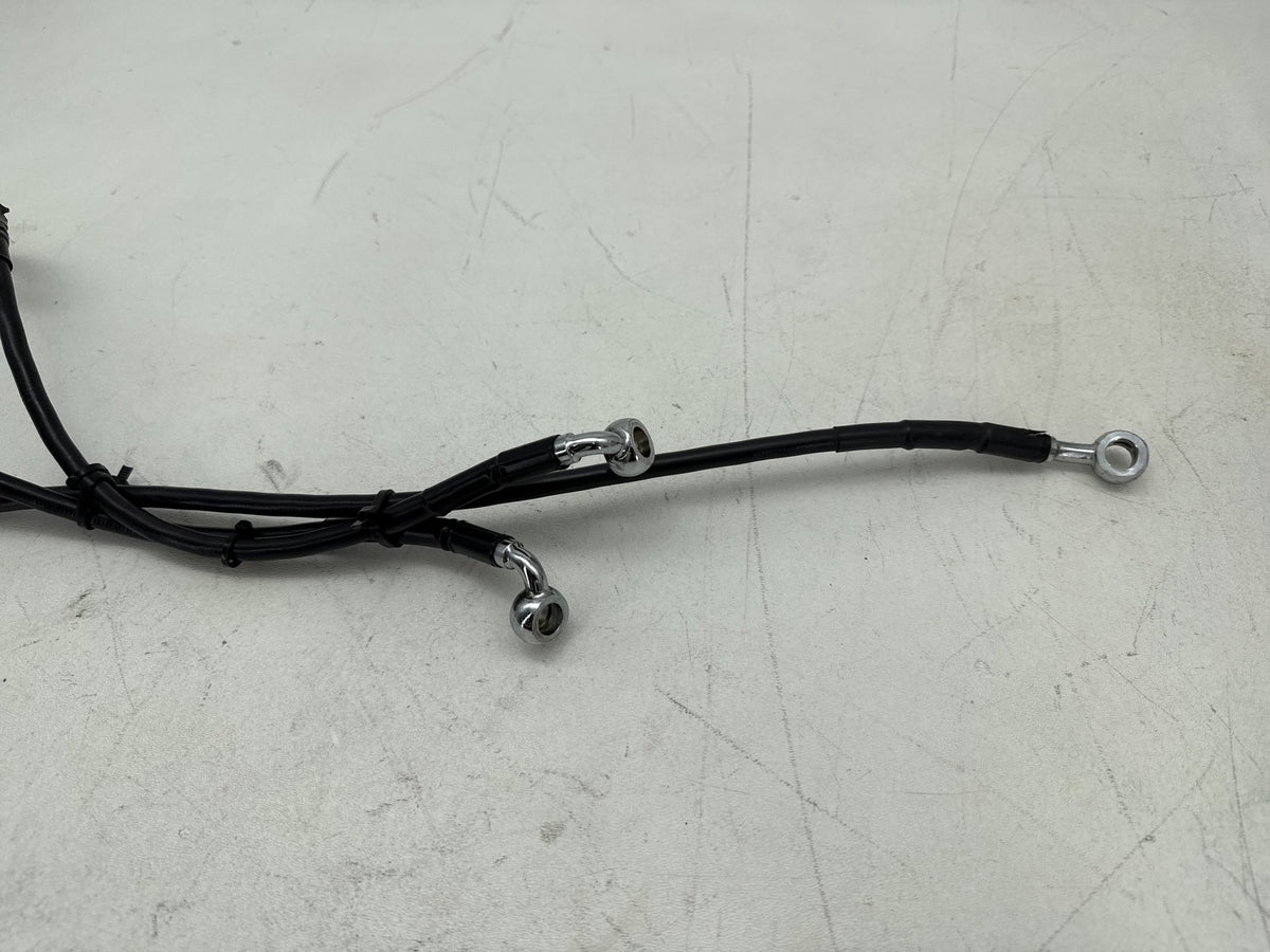 1997 Harley Road King Touring FLHR OEM Front Brake Hose Line Pipe