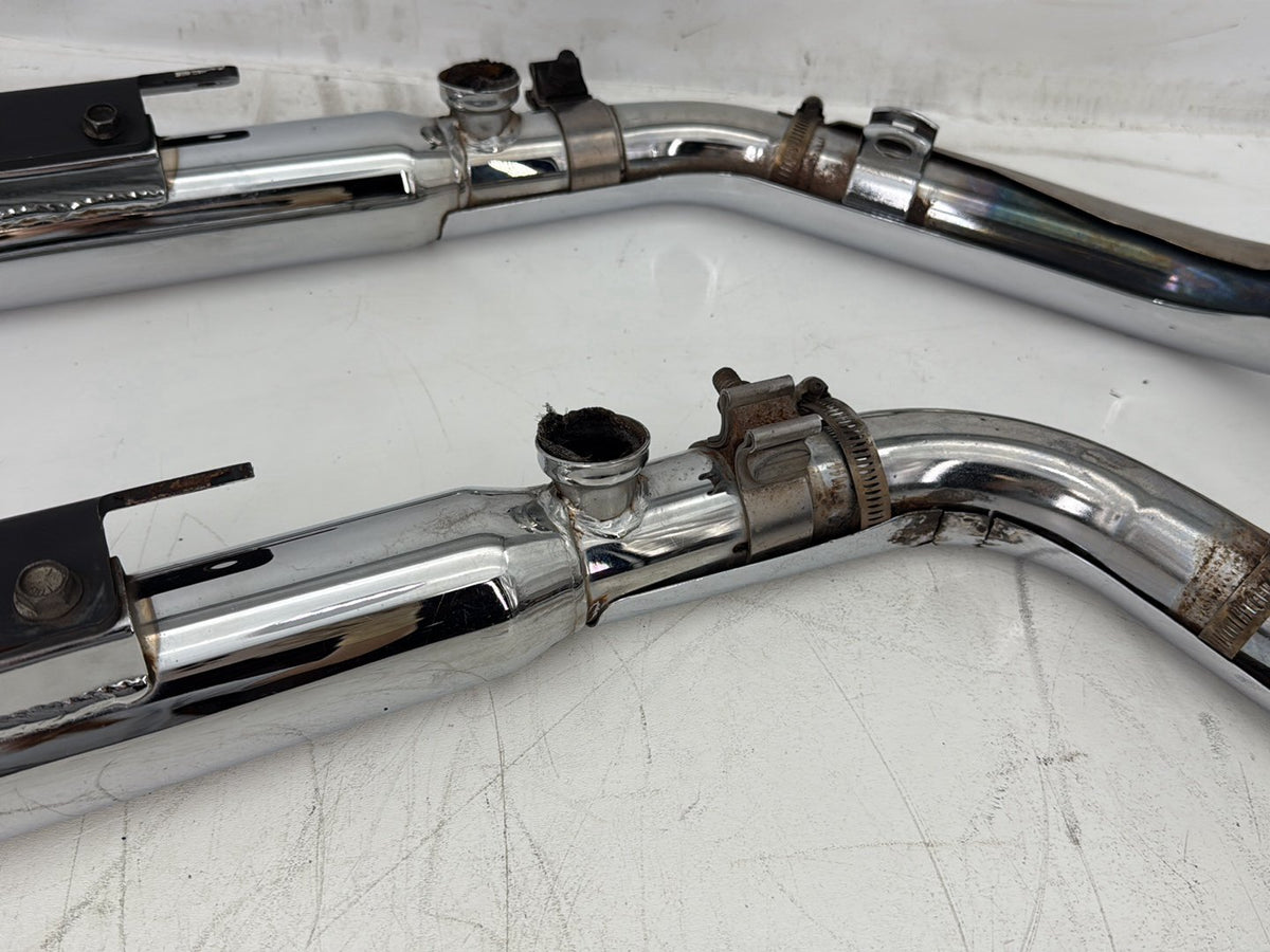 2008 Harley Sportster XL883L 883 Low OEM Exhaust Header Pipes Muffler 64842-04