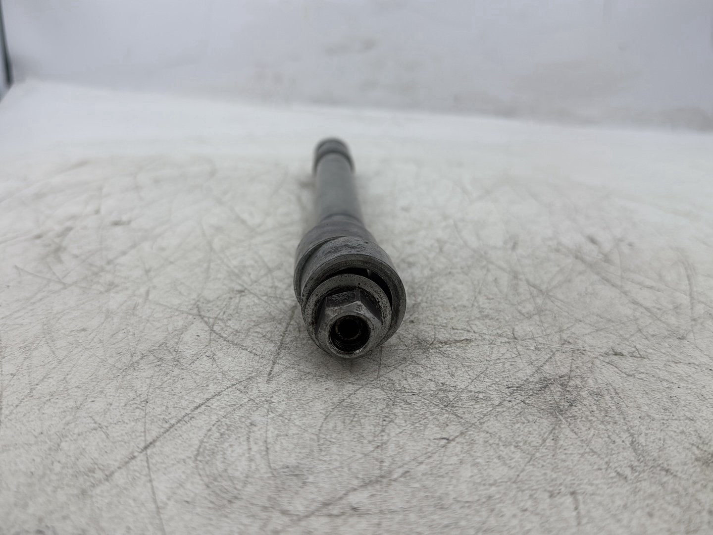2004 Harley Road King Touring Custom FLHRSI OEM Front Wheel Axle Bolt Shaft
