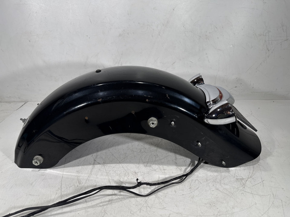 11 Harley Street Glide Touring FLHX-103 OEM Rear Wheel Fender & Turn Signals Bar