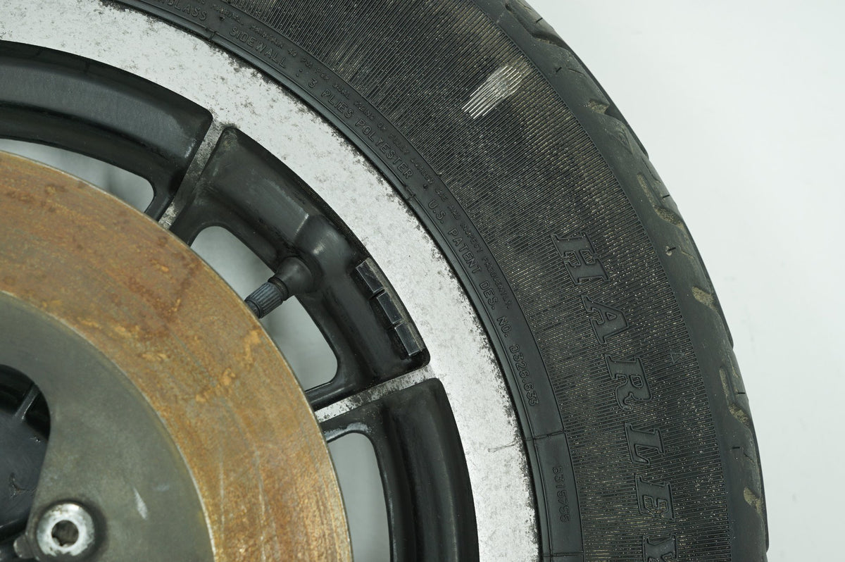 1996 Harley Touring FLHT Electra Glide OEM Front & Rear Wheel Rim Tire