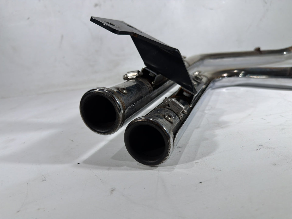 2001 Harley Softail Deuce FXSTD OEM Exhaust Header Pipes Vance & Hines