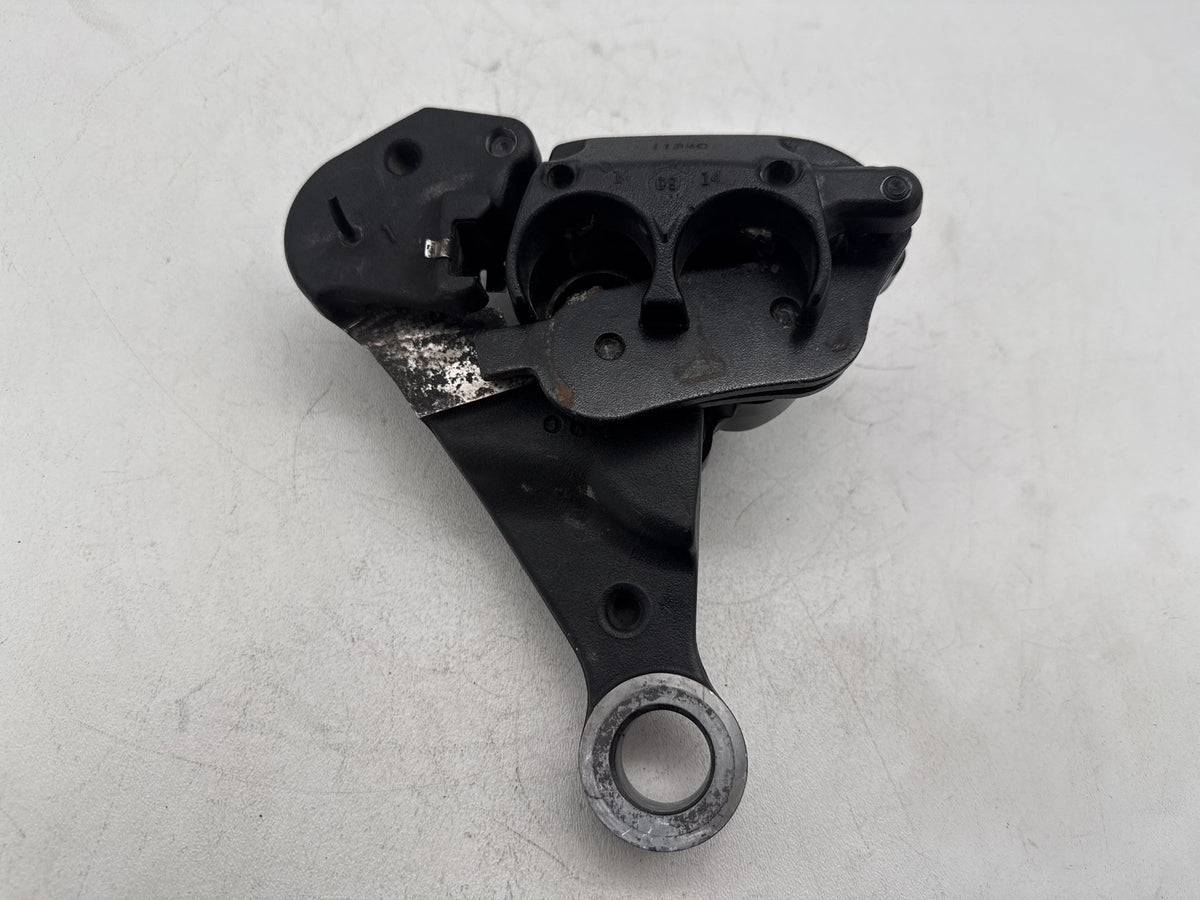 2014 Harley Softail Slim FLS OEM Rear Back Brake Caliper w/ Bracket 40908-08