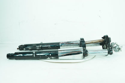 2007 - 2011 Harley-Davidson Touring Electra Glide Ultra Front Triple Tree Set & LH RH Fork Legs Sliders 46495-09