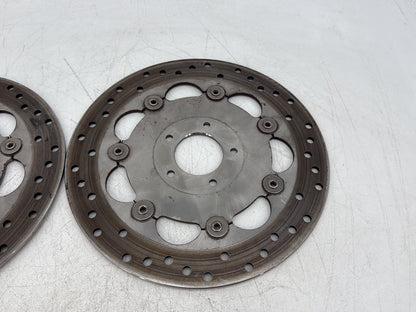 2010 Harley Dyna Fat Bob FXDF OEM Front Brake Rotors Disc Pair