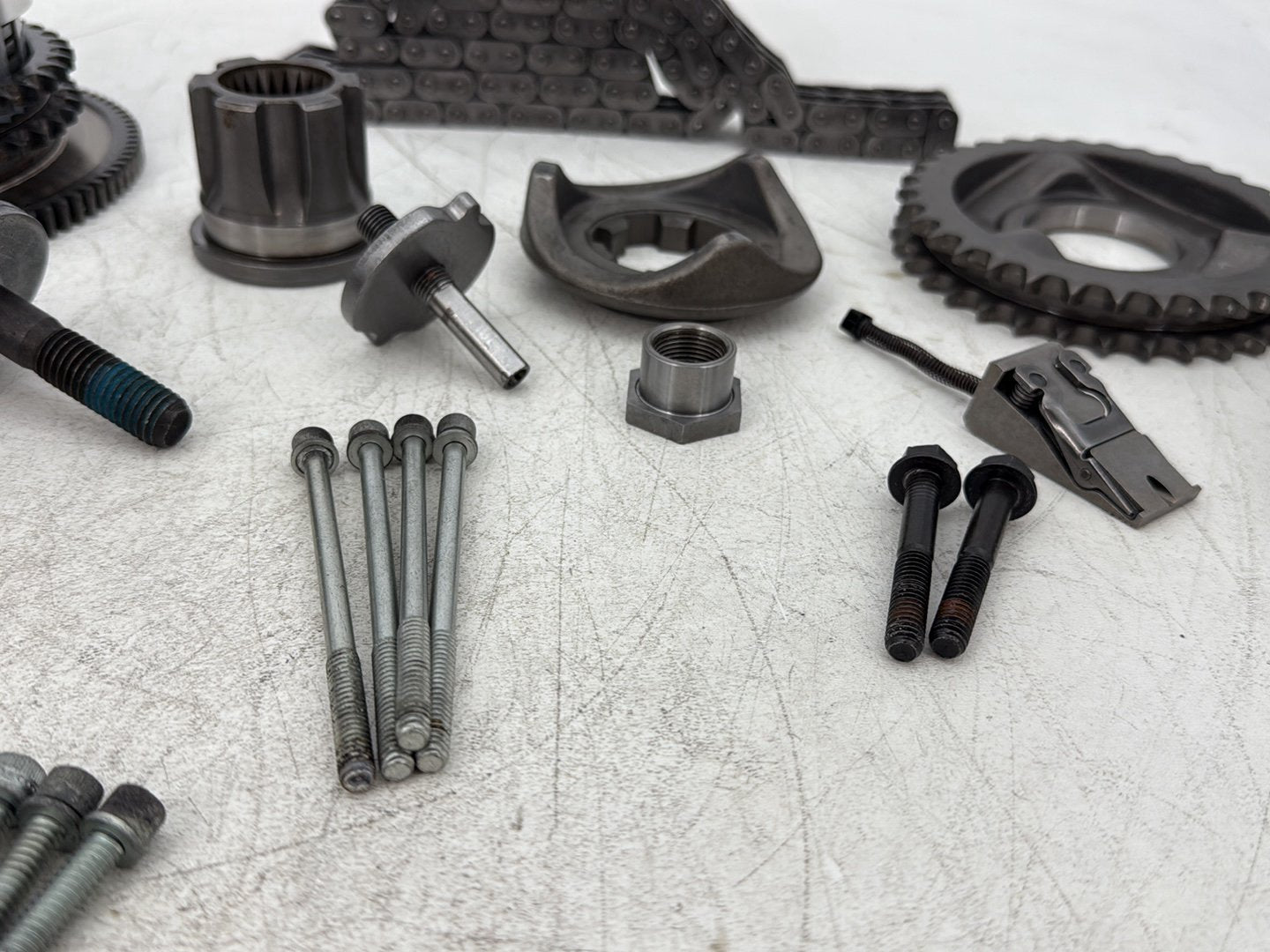 2010 Harley Dyna Fat Bob FXDF OEM Clutch Basket Chain Tensioner Kit