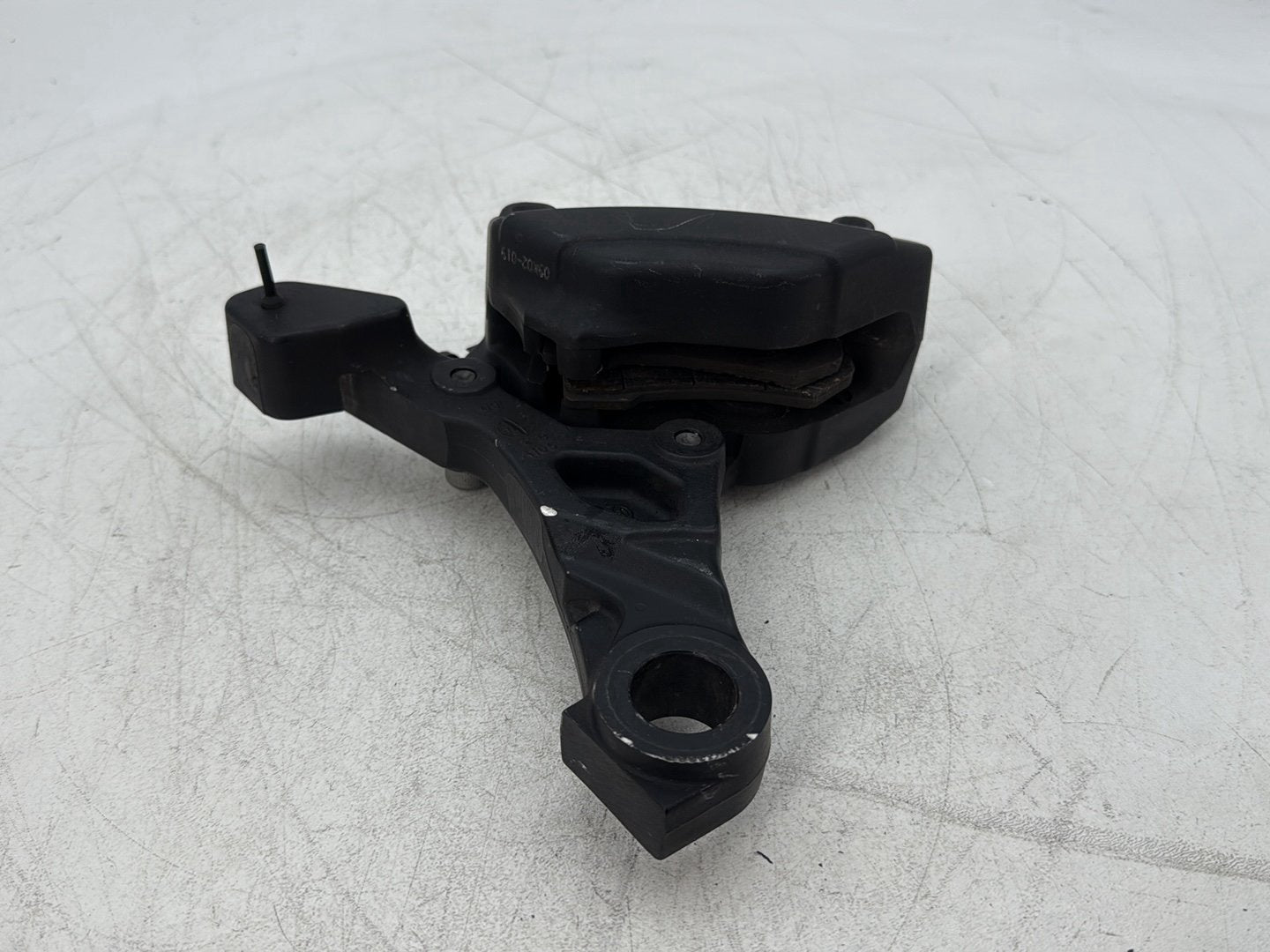 2010 Harley Street Glide Touring FLHX OEM Rear Back Brake Caliper w/ Bracket