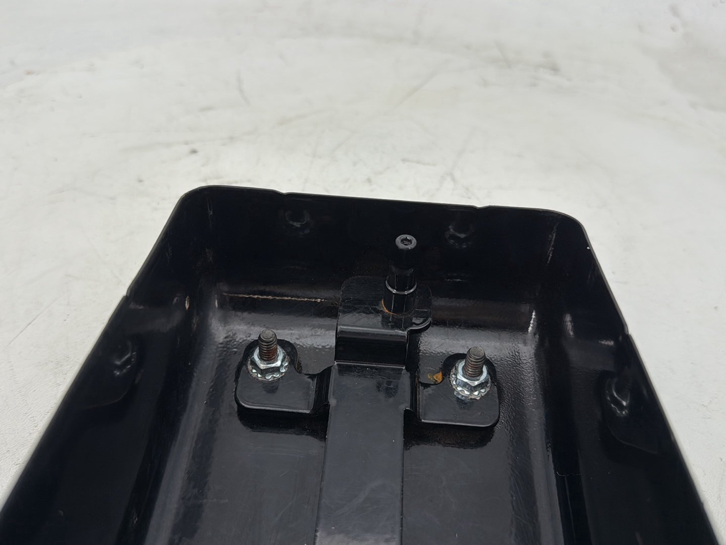 2006 Harley Dyna Super Glide Custom FXDCI OEM Electrical Side Cover Tray Panel