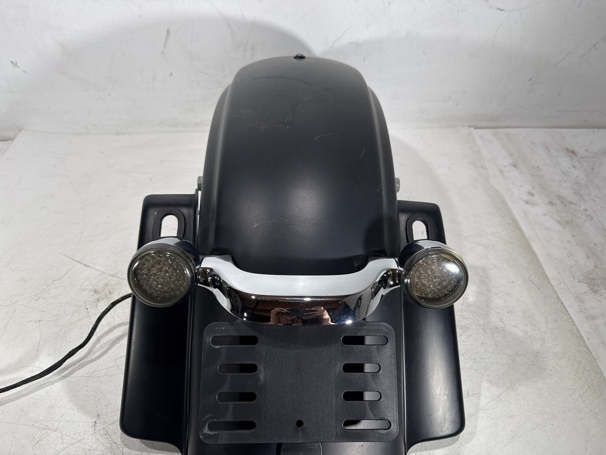 2013 Harley Street Glide Touring FLHX OEM Rear Wheel Fender & Turn Signals Bar