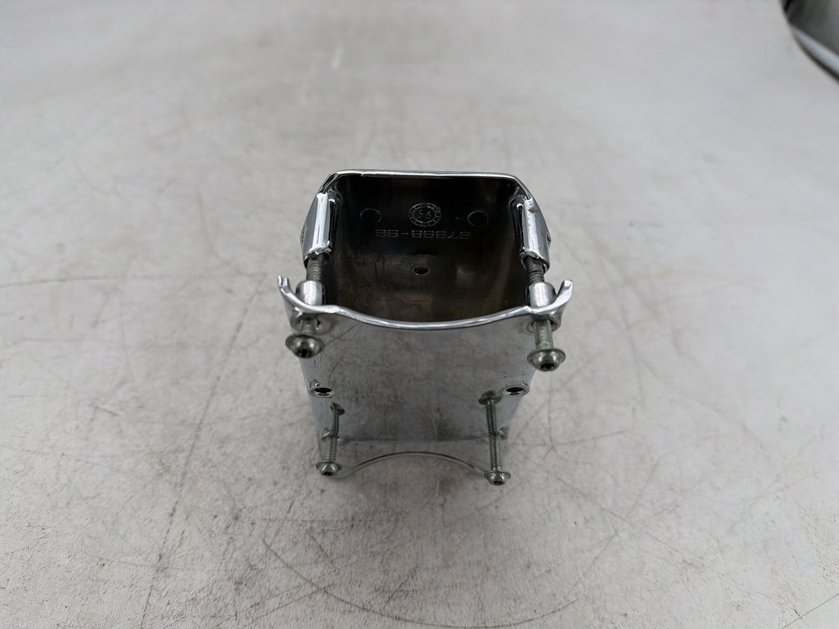 2000 Harley Sportster 1200 Custom XL1200C Front Handlebar Riser Top Clamp Chrome